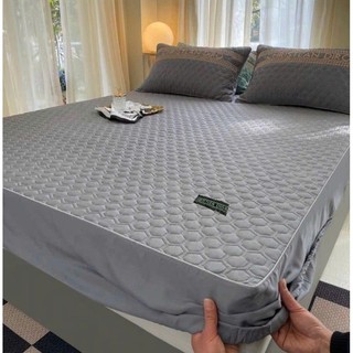 Sét Ga Phi Lụa Trần Bông Bo Chun Nhập Khẩu Cao Cấp