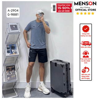  Đồ bộ Adidas cao cấp mùa hè chất mát chuẩn phom xịn đẹp Menson MH5-B2904 Bộ thể thao nam cộc tay thun lạnh mùa hè 2025 