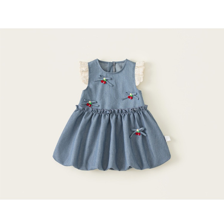 Váy dáng bí bé gái Mbang