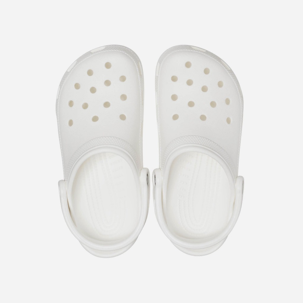 [CHÍNH HÃNG] CLOG UNISEX CROCS BAYA - WHITE - CODE: 10126-100
