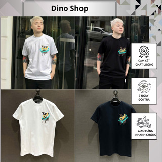  Áo Phông Nam Lờ Vê Thêu Chữ Chảy Cực Đẹp - Áo Phông Eo Vì Nam Nữ Thêu Cao Cấp 