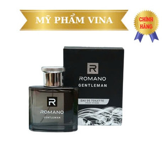  Nước hoa nam Romano Gentleman màu đen 50ml 