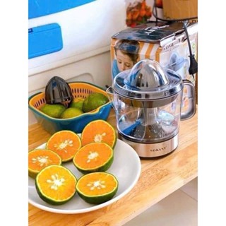 Máy vắt cam tự động SOKANII, Máy ép cam bằng điện 2 chiều giúp lấy hết nước[giadungsonyen]