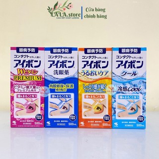    100ml   500ml   Nước rửa mắt Eyebon W Vitamin Kobayashi Nhật Bản 100ml - 500ml 