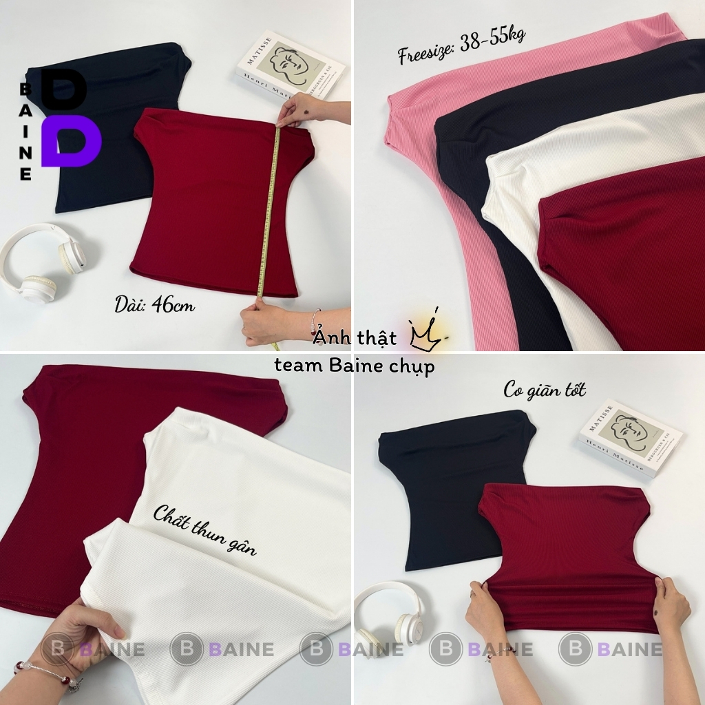 Áo Thun TRỄ VAI LÓT Tiểu Thư Thanh Lịch DÁNG DÀI Nữ DD89, Áo Babytee Chất Thun Gân Kiểu Trơn Nhiều Màu BAINE | BigBuy360 - bigbuy360.vn