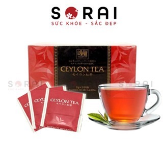 Trà đen túi lọc Ceylon Tea Nhật Bản hộp 25 gói