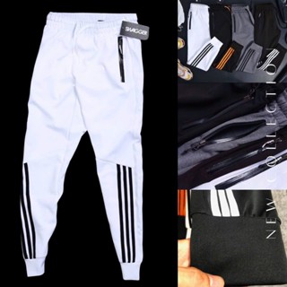 COMBO 2 Quần Dài Jogger Nam TAMAN-SHOP Thể Thao Chất Vải Poly 2 Da Cao Cấp Dày Cạp Chun Co Dãn Khóa Kéo Sịn. Dưới 100kg