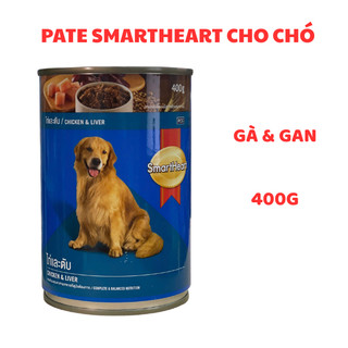 [VỊ MỚI] Pate SmartHeart 400g - thức ăn cho chó trưởng thành 9 vị (Thái Lan)