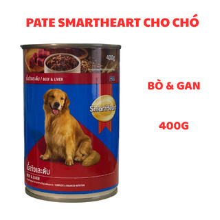 [VỊ MỚI] Pate SmartHeart 400g - thức ăn cho chó trưởng thành 9 vị (Thái Lan)