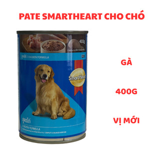 [VỊ MỚI] Pate SmartHeart 400g - thức ăn cho chó trưởng thành 9 vị (Thái Lan)