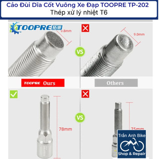 Cảo Đùi Dĩa Cốt Vuông Xe Đạp TOOPRE TP-202