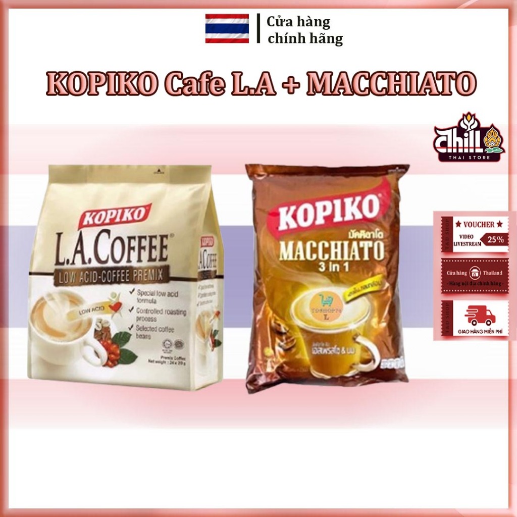 Combo 2 Bịch cà phê KOPIKO Macchiato