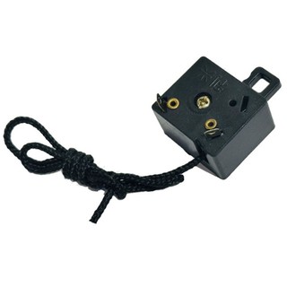  Công Tắc Giật Dây Quạt Treo Tường UK Hình Vuông Màu Đen Kích Thước 25x27x29MM Dây Dài 40CM 