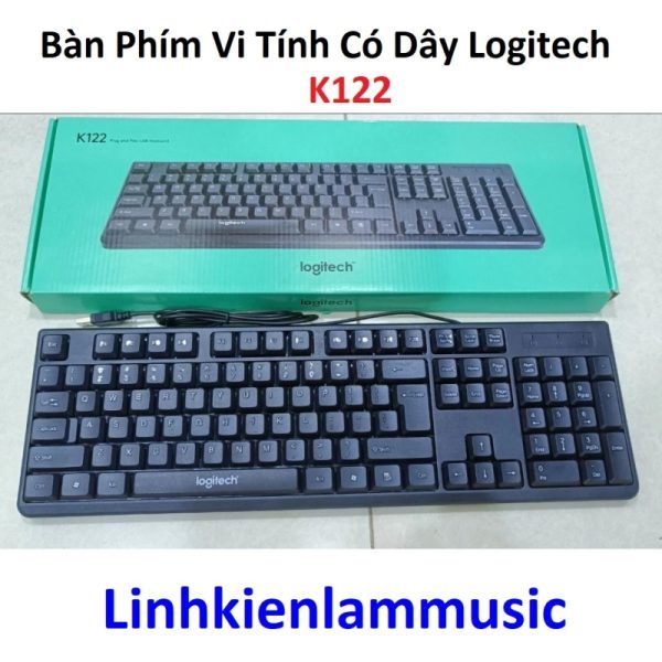 Bàn Phím Vi Tính Có Dây Logitech K122 (Hàng OEM) và Dell KB-218/ Sk 8115/…