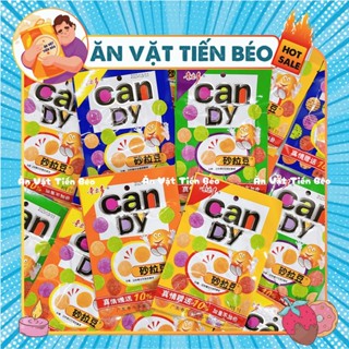 (COMBO 5 GÓI) Kẹo Candy Trái Cây Vị Tuổi Thơ, Kẹo Trái Cây, Đồ Ăn Vặt Cổng Trường ( gói 18gr)