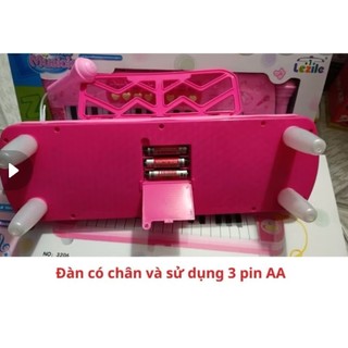 Đồ chơi đàn Piano kèm mic có đèn nhạc cho bé