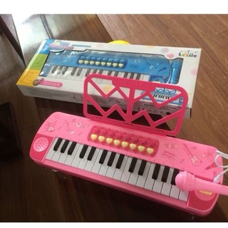 Đồ chơi đàn Piano kèm mic có đèn nhạc cho bé
