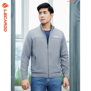 [Tặng Tất] Áo Khoác Gió Nam 2 Lớp LECARDO Cho Thanh Niên, Trung Niên, Áo Gió Nam Thời Trang LAKG16