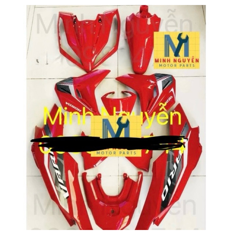 [Tách lẻ] Dàn áo vario 125 đời mới 2023