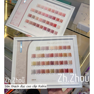 Sơn Thạch Rabia  35 màu kèm bảng màu, sơn thạch đục rabia 60 màu , thạch đục che khuyết điểm