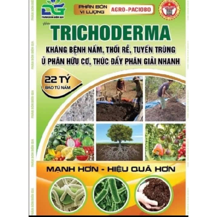 Hữu cơ vi sinh phân giải hữu cơ trechoderma 1kg