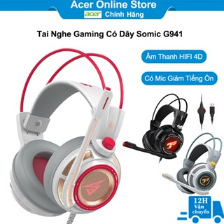 Tai Nghe Trùm Đầu Chơi Game Somic G941 Cổng USB 7.1 Âm Thanh Vòm Có Đèn LED Và Mic Giảm Tiếng Ồn