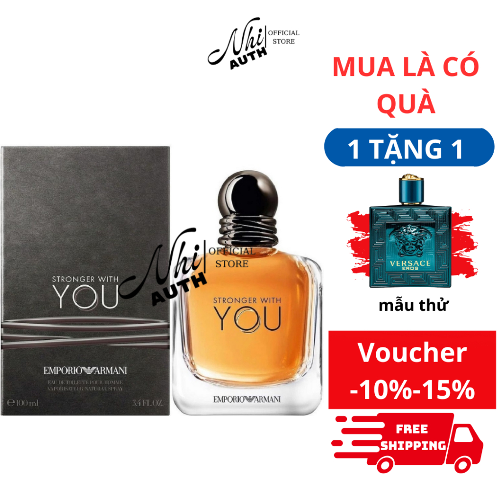 Nước Hoa Nam Armani Emporio Armani Stronger With You EDT 100ml chính hãng