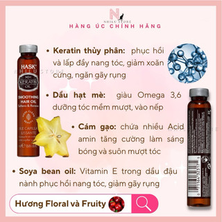 Tinh Chất Hask Keratin Oil