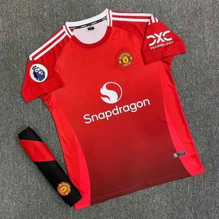 Áo bóng đá MU - Man united in theo yêu cầu, vải thun lạnh, logo áo quần thêu, #Lenhansport
