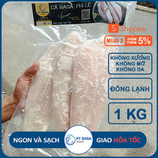 [Giao Nhanh 2H HCM] Cá Tra Phi Lê Đông Lạnh, Lọc Sạch Da, Xương, Mỡ - Gói 1KG Hút Chân Không