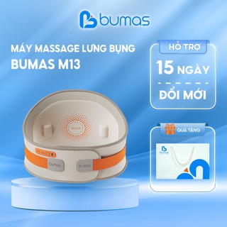  Đai Chườm Ấm Massage Lưng BUMAS M13 - Chườm Ấm Diện Rộng 45 - 65 Độ Giảm Đau Vùng Lưng Dưới Hiệu Quả 