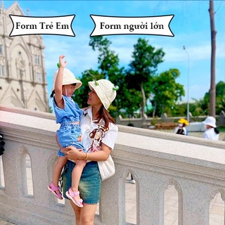 Nón Bucket tai Ếch Thời Trang