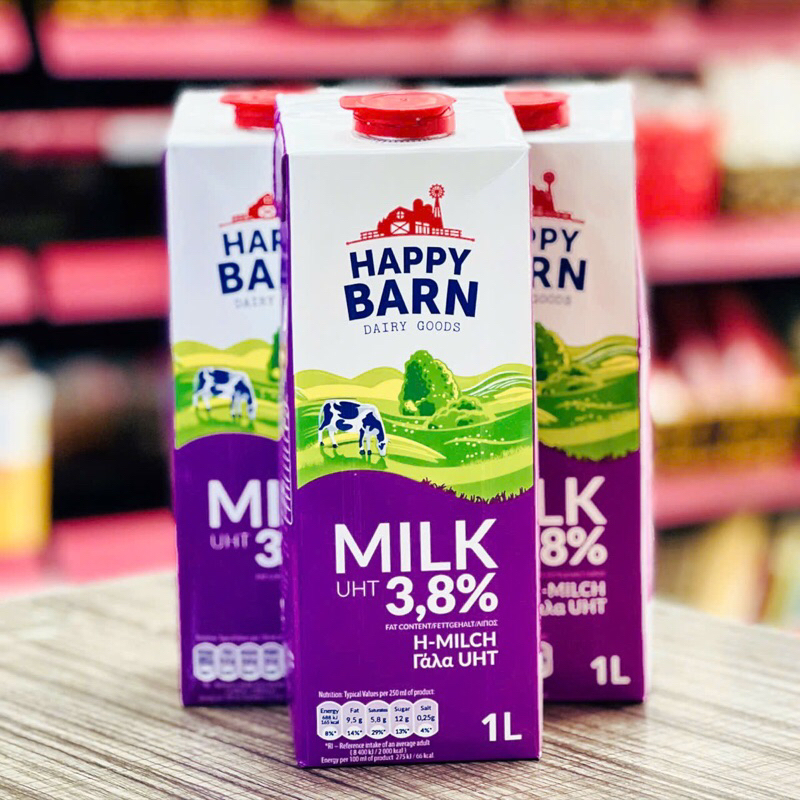 Sữa tươi nguyên kem HAPPY BARN 1L
