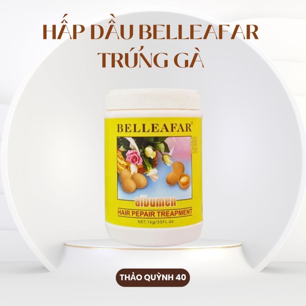 Hấp Dầu Xả Ủ Tóc Trứng Gà Siêu Thơm Mượt 1000ml