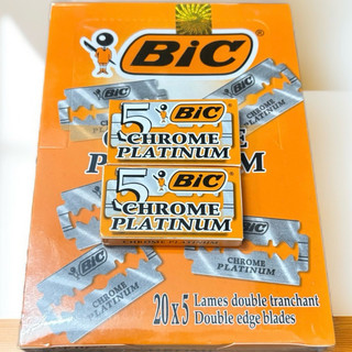 (Combo 5 Hộp) Lưỡi Lam BIC Siêu Bén 1 Hộp 5 Cái