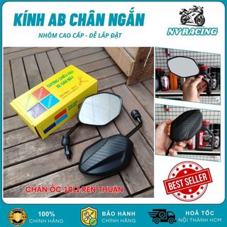  Gương Chiếu Hậu Xe Máy Mẫu AB Chân Ngắn Chân Ốc 10li Thuận Kính Chiếu Hậu Xe Máy AB Lead Vision 