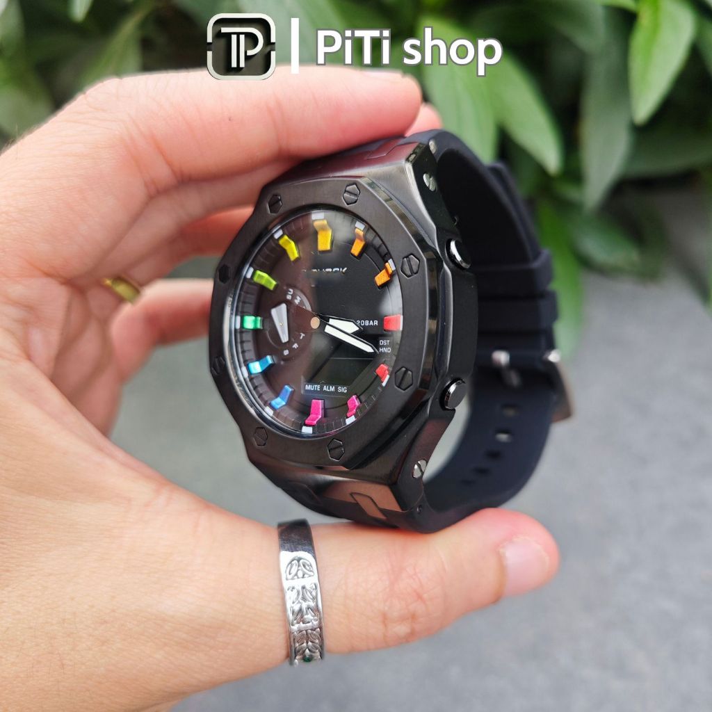 MÁY NHẬT - Đồng hồ nam Gờ-sốc ga2100 custom AP phiên bản cầu vồng sang trọng CLS | BigBuy360 - bigbuy360.vn