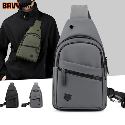 Túi chéo nam đeo ngực mini cao cấp đi chơi, du lịch nhiều ngăn, vải chống nước thời trang Ba Vy FASHION TĐC34AB