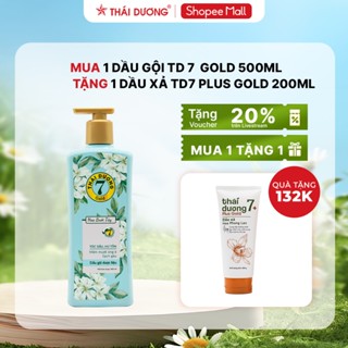 [SALE 10-10] Dầu Gội Thái Dương 7 Gold Hoa Bưởi Tây 500ml Tặng dầu xả hoặc sữa tắm 7 Plus  200ml hoặc Kem đánh răng 100g
