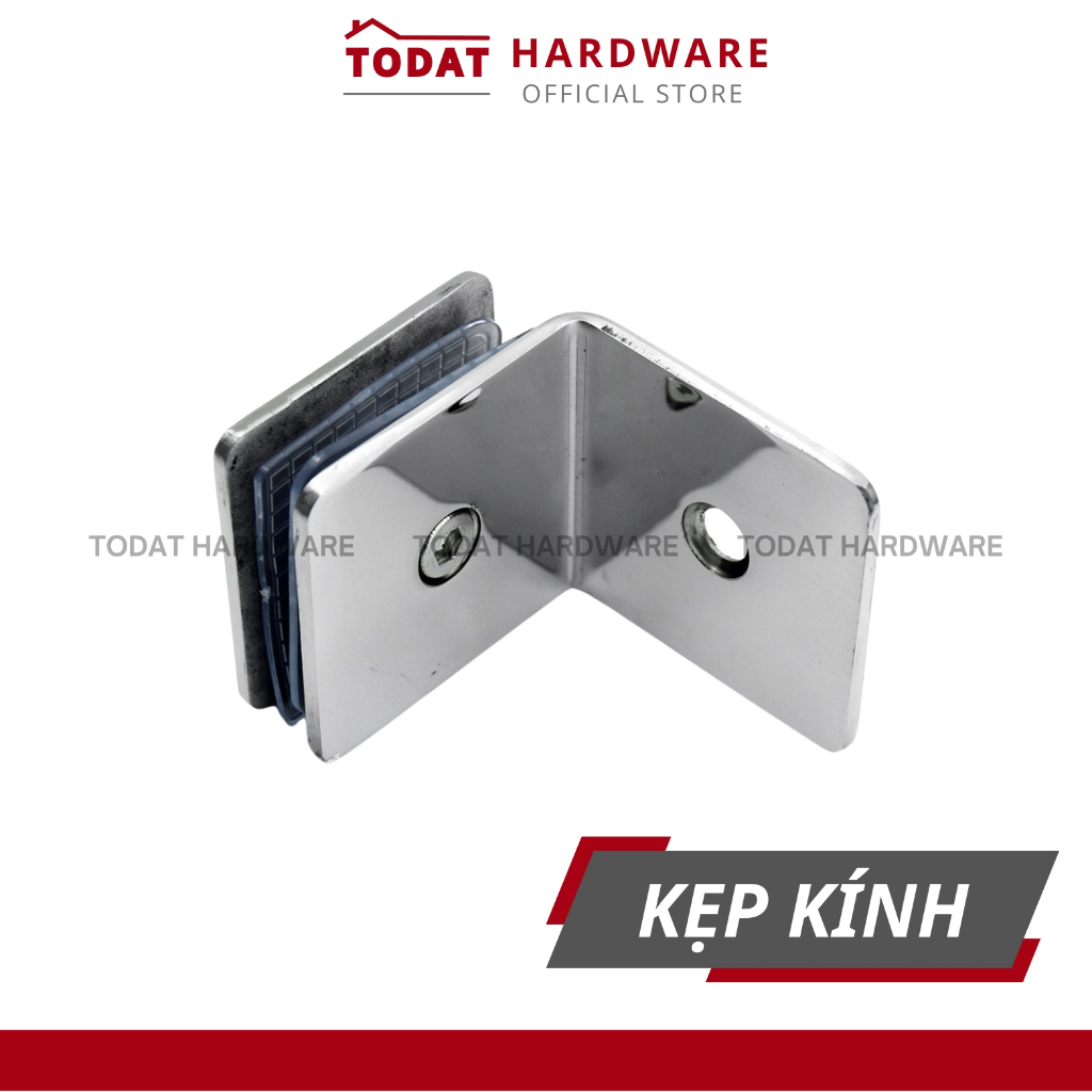 [KT/ KK 90 độ/ KK 180 độ] Kẹp Định Vị Inox Tường Kính - Kính Kính góc 90 độ, 180 độ