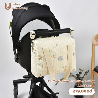 Túi bỉm sữa cho Mẹ Unbee phong cách Hàn Quốc 32x26x11cm - túi xách bỉm sữa chống thấm nước