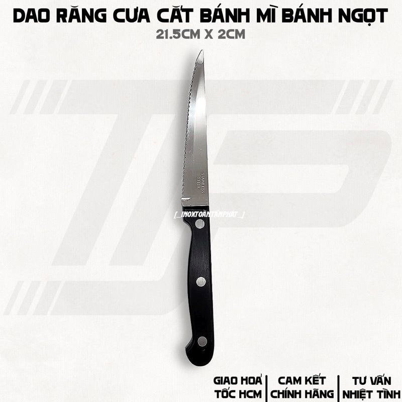 Dao Răng Cưa Nhỏ Cắt Bánh Mì / Bánh Ngọt