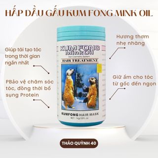 Hấp Dầu Gấu Kum Fong Mink Oil 1000ml