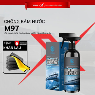 Xịt Nano Chống Bám Nước M97 Phủ Kính Gương Chống Đọng Nước -Chống Bụi Bẩn- Cải Thiện Tầm Nhìn Khi lái Xe
