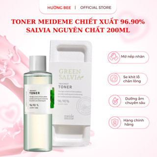 [Tặng vòi xịt] Toner Meideme Chiết Xuất 96.90% Salvia Nguyên Chất 200ml