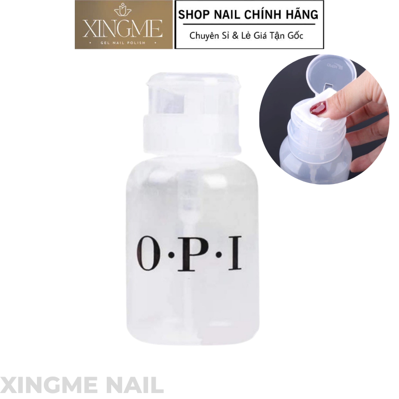 Bình OPI đựng nước asiton,bình sịt thể tích 250ml [XINGME NAIL]
