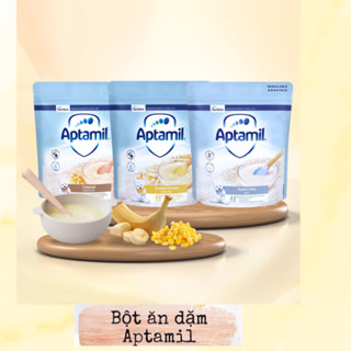 [DATE MỚI 2026] Bột ăn dặm Aptamil Anh  125g cho bé từ 4 - 6 tháng tuổi cung cấp 17 Loại Vitamin