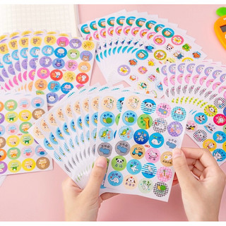 [COMBO 50 TỜ] Hình dán sticker dán khen thưởng cho bé
