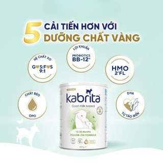 [Mẫu mới] Sữa dê Kabrita Số 2 800g