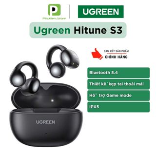 [ BH 6th ] Tai nghe Bluetooth 5.4 kẹp tai open ear Ugreen Hitune S3 giành cho thể thao